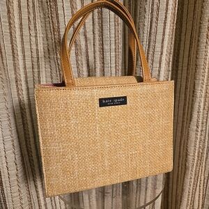 Kate Spade Mini Bag Rattan Woven